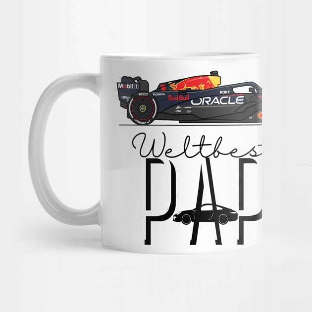 Weltbester Papa, Formel 1 fan by pitshopmerch@gmail.com